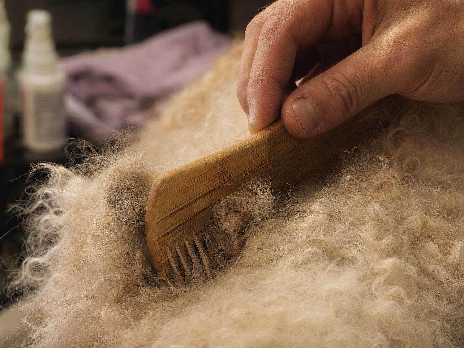 P10 tangles comb